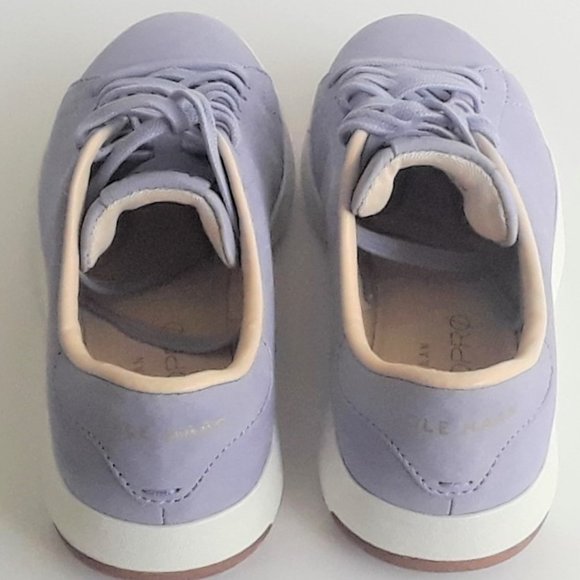 COLE HAAN Women's Shoes Grandpro Sneakers Lavender Blue Purple Size 7 Very Light - Picture 5 of 9